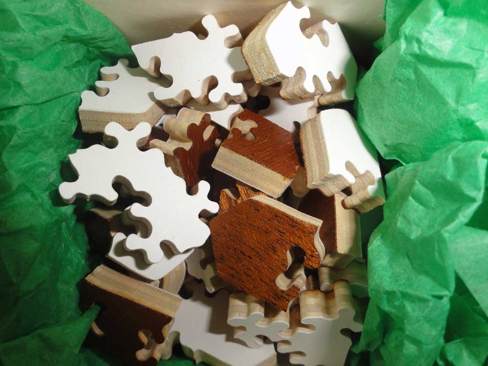 Christmas Stave Puzzle For Sale "Snowflake" Treat?